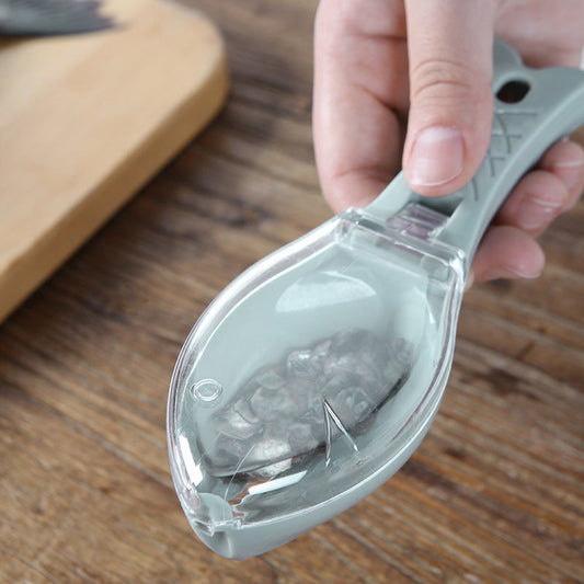 Fish Skin Brush Scraping Fish Scale Brush Grater Quick Disassembly Fish Knife Cleaning Peeling Skin Scraper Scraper Fish Scaler Kitchen Tools (Available)