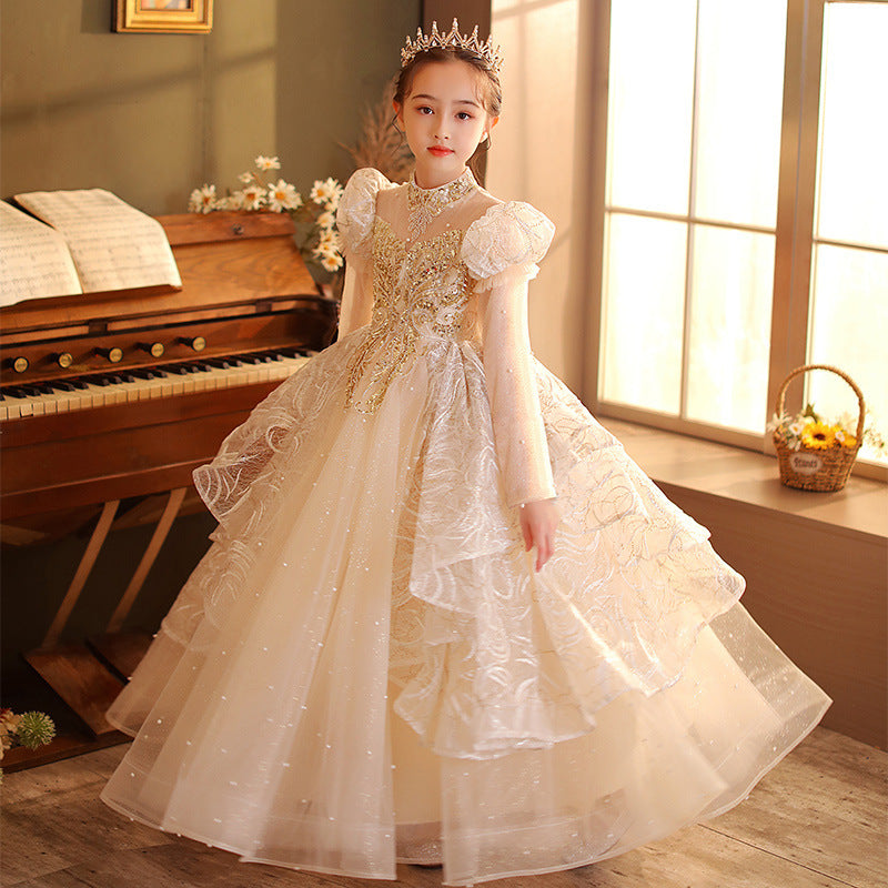 Children Birthday Princess Little Girl Host Children Dress