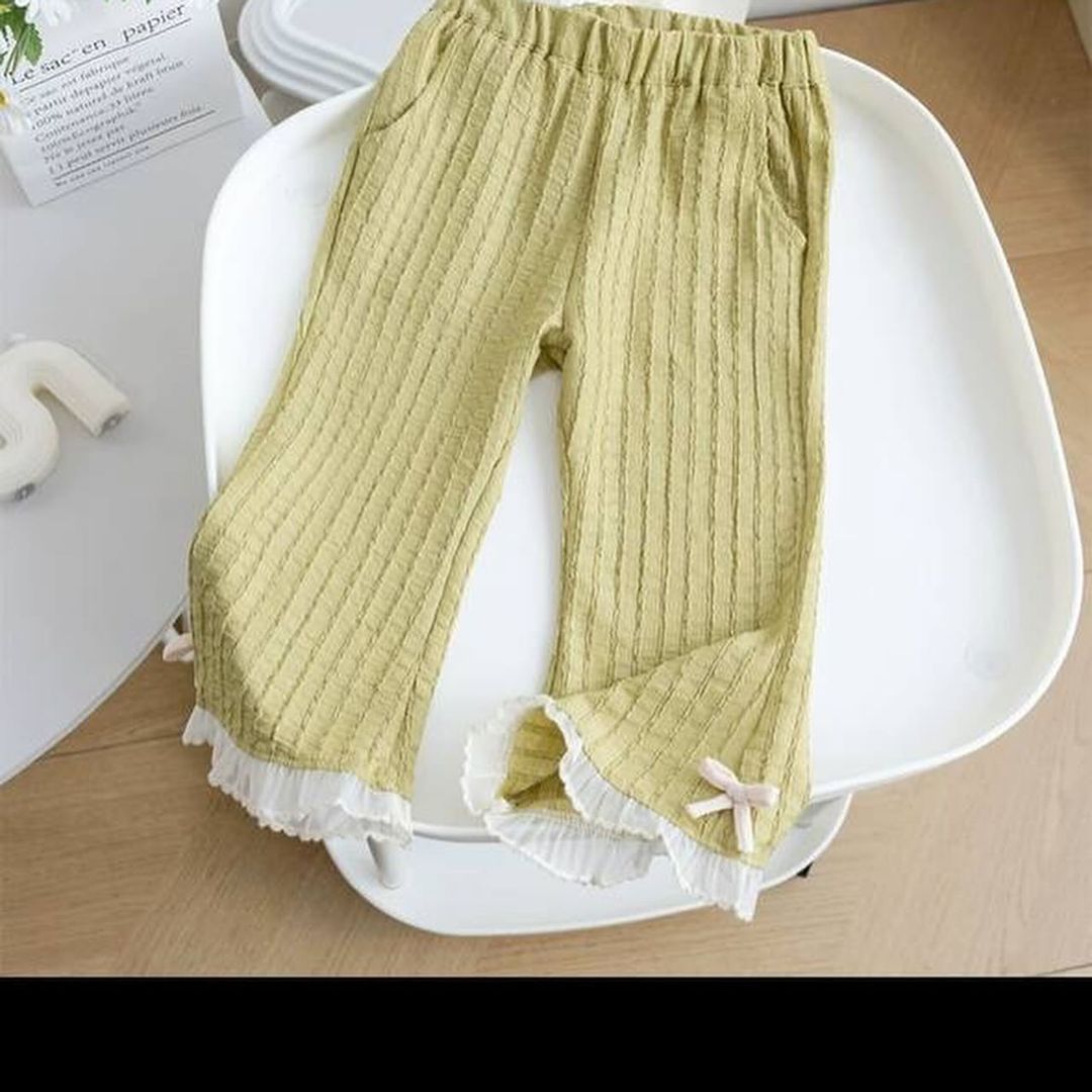 Children Clothing Autumn Winter Girls Knitted Bottoms Korean Style Woollen Pants Leggings for Children Fashion Pants Girls (Available)