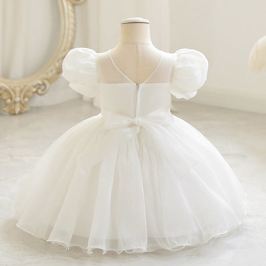 Princess Performance Dress Children Full-year Dress