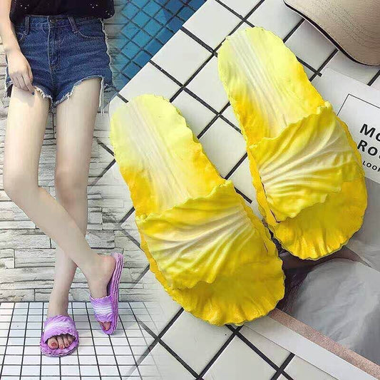 Fashion Creative Cabbage Slippers For Women (Available)