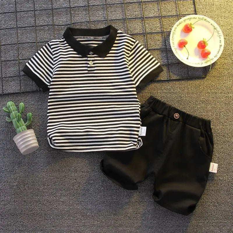 ChildrenBoys T-shirt Shorts Clothing set Kids Clothes Children's Sets Summer Cotton Short sleeve fashion Suit2PCS