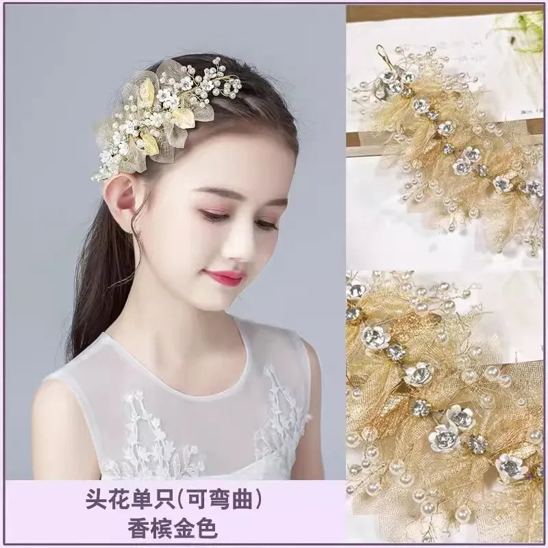 Vintage Pearl Hair Clip for Qipao, Retro Shanghai Style Barrettes, Elegant Hairpin