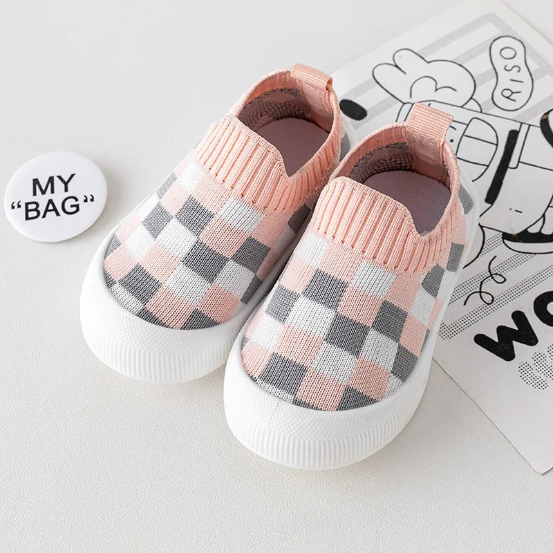 Baby Walking Shoes Spring And Autumn Styles Soft Sole Anti Slip Old Men's And Women's Breathable Outdoor Shoes