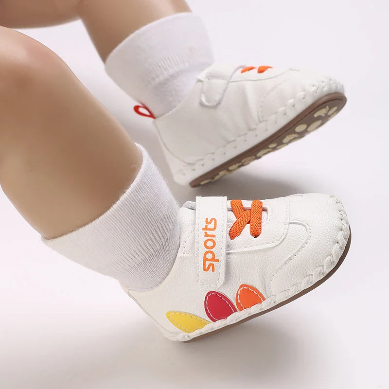 Baby Walking Shoes For Infants Anti Slip Soft Soled Shoes For Spring and Autumn Suitable For Both Male