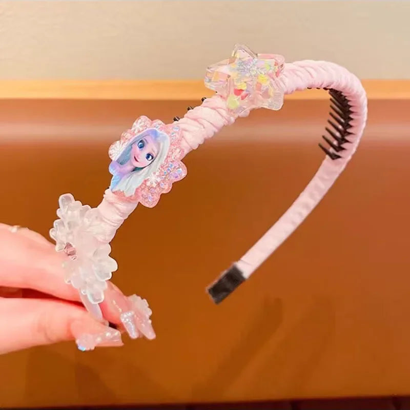Anime Frozen Kawaii Children's Headband: Elsa Princess Crown
