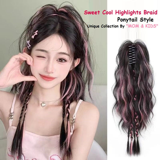 Hair extension Hairpiece Clip In Claw Ponytail for women (Available)