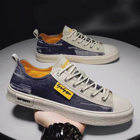 Student Trendy Men's Casual Canvas Shoes