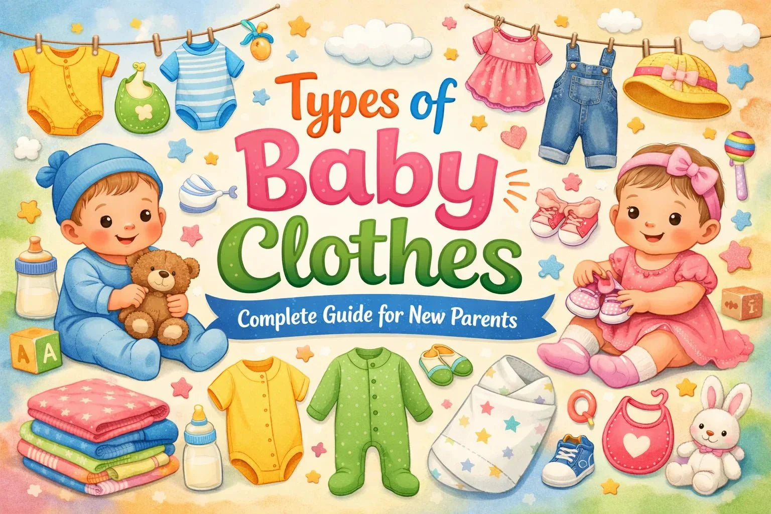 Types of Baby Clothes for New Parents - Mom & Kids