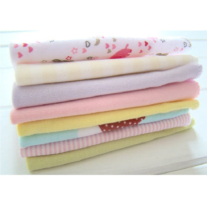 8pcs Pack  Cotton Newborn Baby Towels (Available)