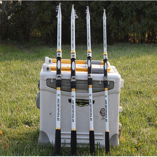 2.1M -3.6M Carp Fishing Rod Feeder Hard FRP Carbon Fiber Telescopic Fishing Rod Fishing Pole  (Available)