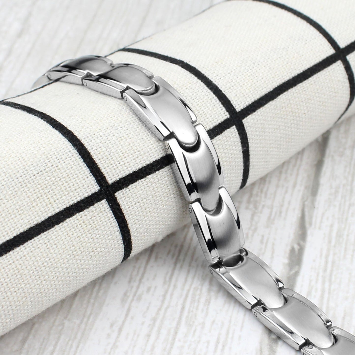 Magnet Bracelet Korean Fashion Titanium Steel Couple Bracelet