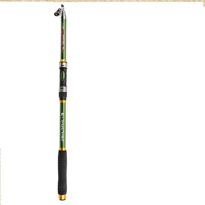 2.1M -3.6M Carp Fishing Rod Feeder Hard FRP Carbon Fiber Telescopic Fishing Rod Fishing Pole  (Available)