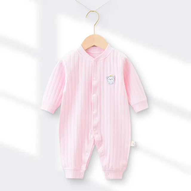 Baby onesie boneless newborn plush autumn outing clothing