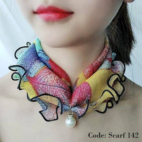 Women Elegant Neck Scarf