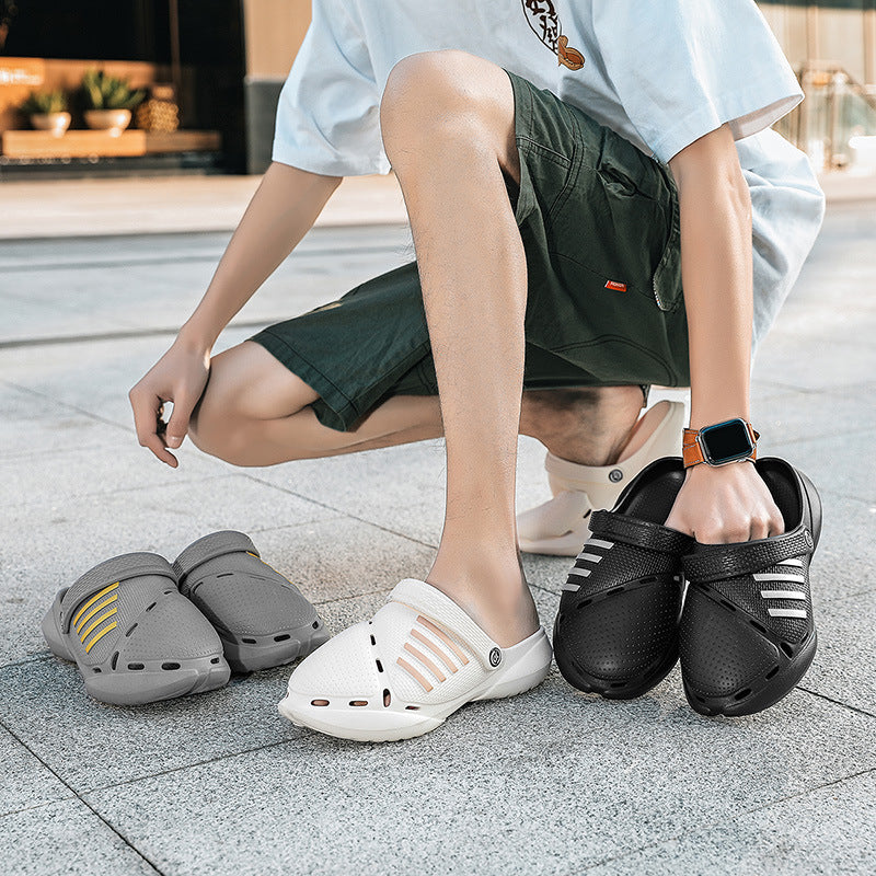Men's Thick-soled Non-slip Beach Shoes For Summer (Available)