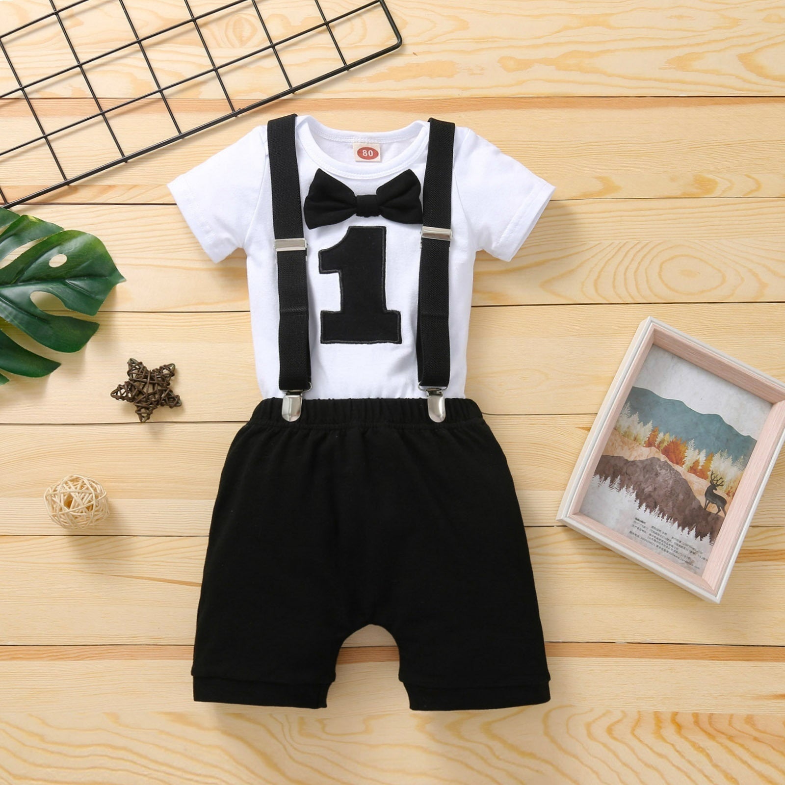 Removable Hood Blouse And Pants Men's Striped Hidden Hook (Available)