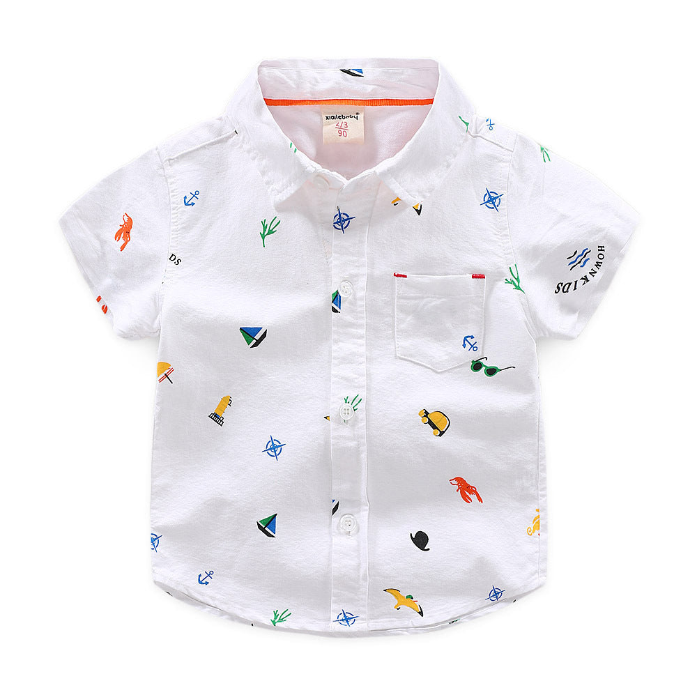 Boys short sleeve shirt New Style