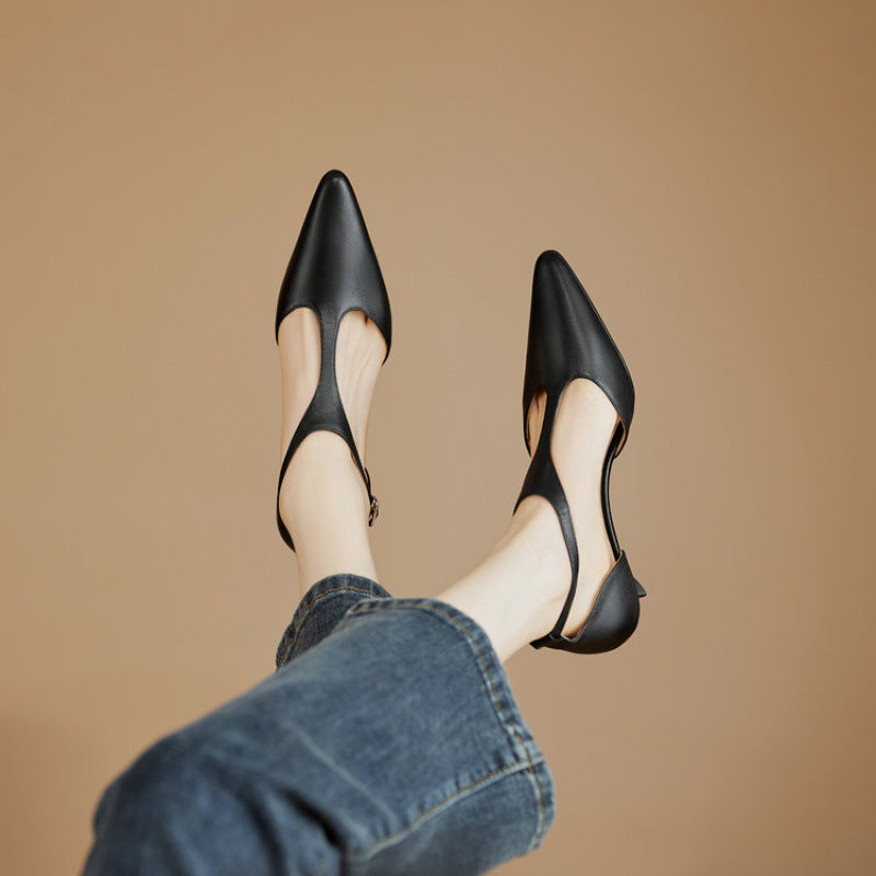 Women's Special Interest Light Luxury Vintage High Heels