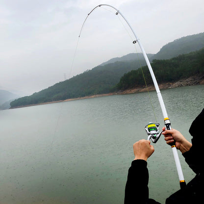 2.1M -3.6M Carp Fishing Rod Feeder Hard FRP Carbon Fiber Telescopic Fishing Rod Fishing Pole  (Available)