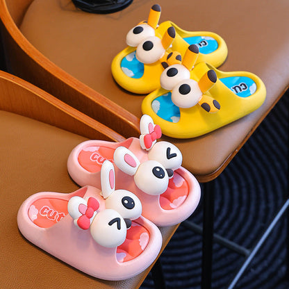 Children's Slippers Baby Non-slip Soft Bottom Indoor Bath Parent-child Children Sandals