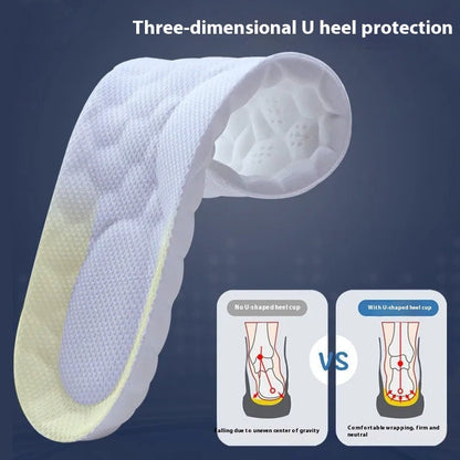Anti Odor Sweat Absorbing Breathable High Elasticity Insole (Available)
