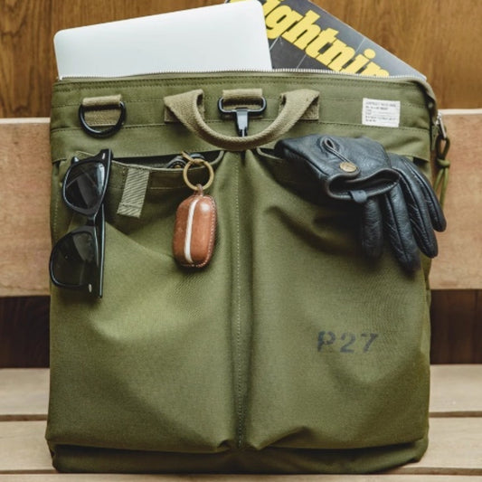 Marden Tooling Helmet Canvas Crossbody Bag Shoulder