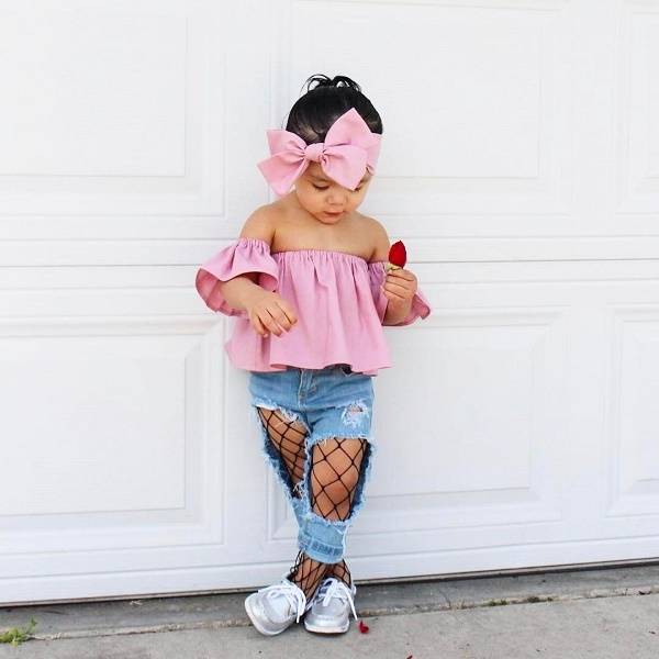 Girls Fashion Dress Bangladesh - Original Imported Stylish Kids Outfit