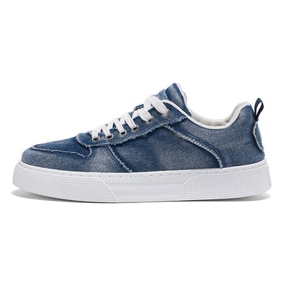 Casual Versatile Canvas Shoes Denim Trendy Stitching