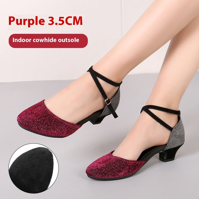 New Latin Dance Shoes Women's Soft Bottom