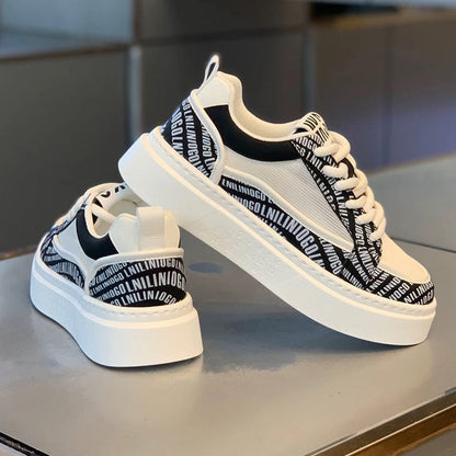 Thick Bottom Wear-resistant Board Shoes Breathable Fashion Casual Sneaker