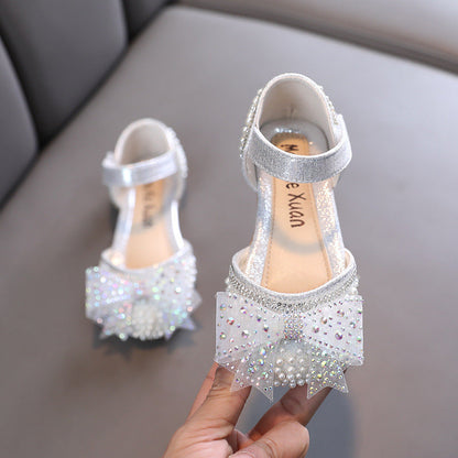 Korean Style Girl Princess Casual Performance Leather Shoes