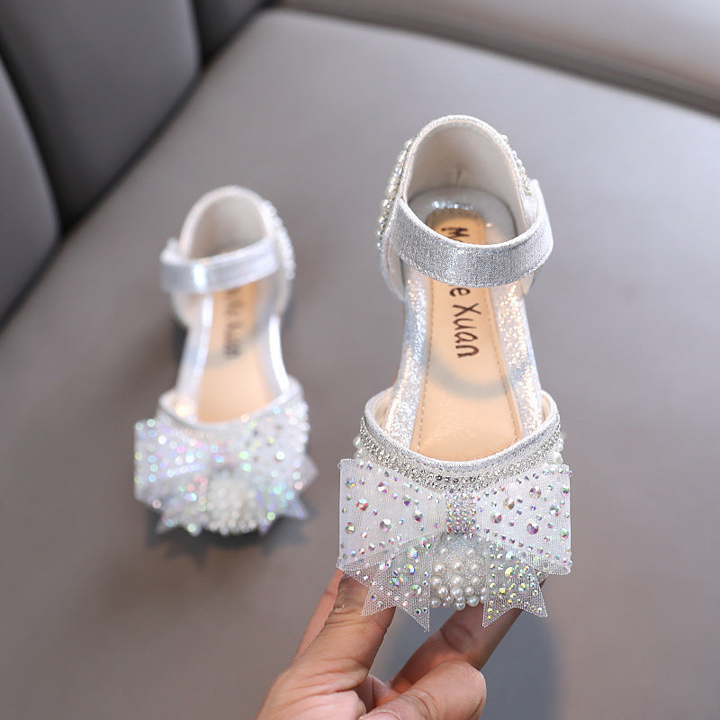 Korean Style Girl Princess Casual Performance Leather Shoes