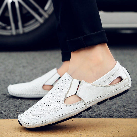 Fashion Men's Closed Toe Casual Breathable Sandals