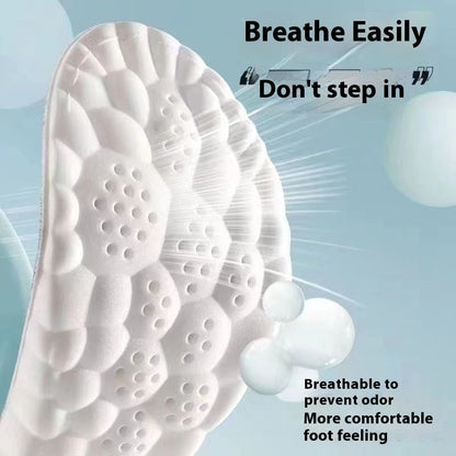 Anti Odor Sweat Absorbing Breathable High Elasticity Insole (Available)