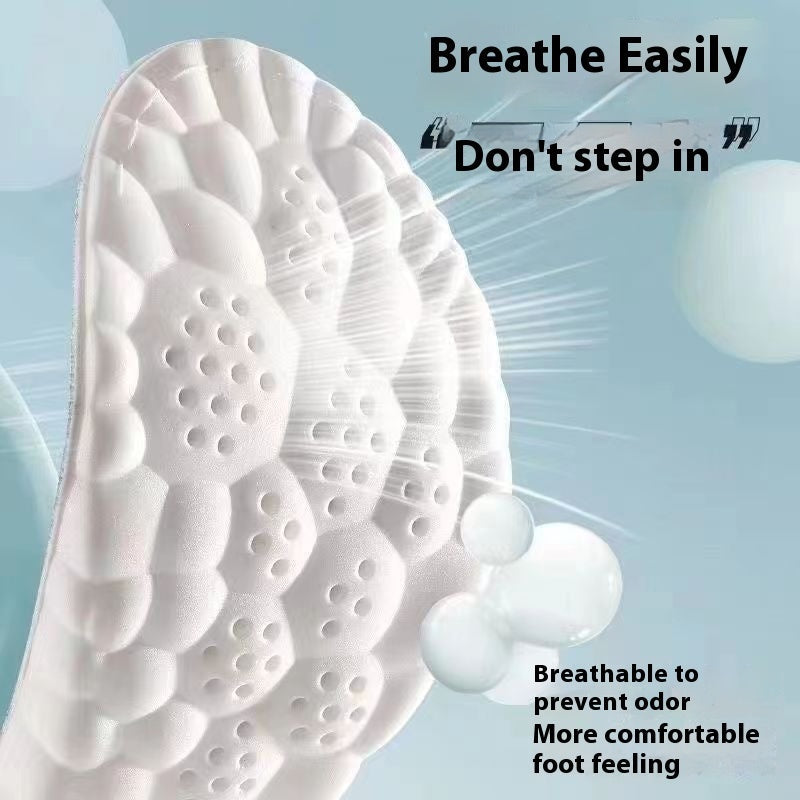 Anti Odor Sweat Absorbing Breathable High Elasticity Insole (Available)