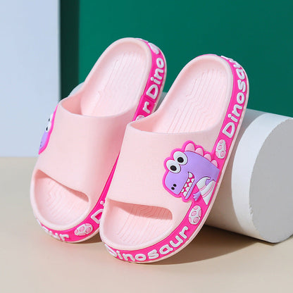 Children's Slippers Children's Shoes Cartoon Dinosaur Slippers
