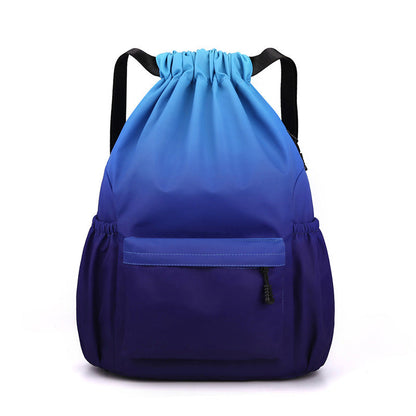 Oxford Cloth Backpack Men's And Women's Travel Backpack Basketball Fitness Leisure