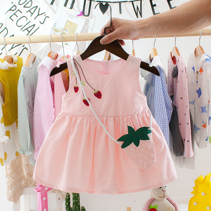 Baby Girl Summer Dress  Suspender Baby Skirt Girl Dress