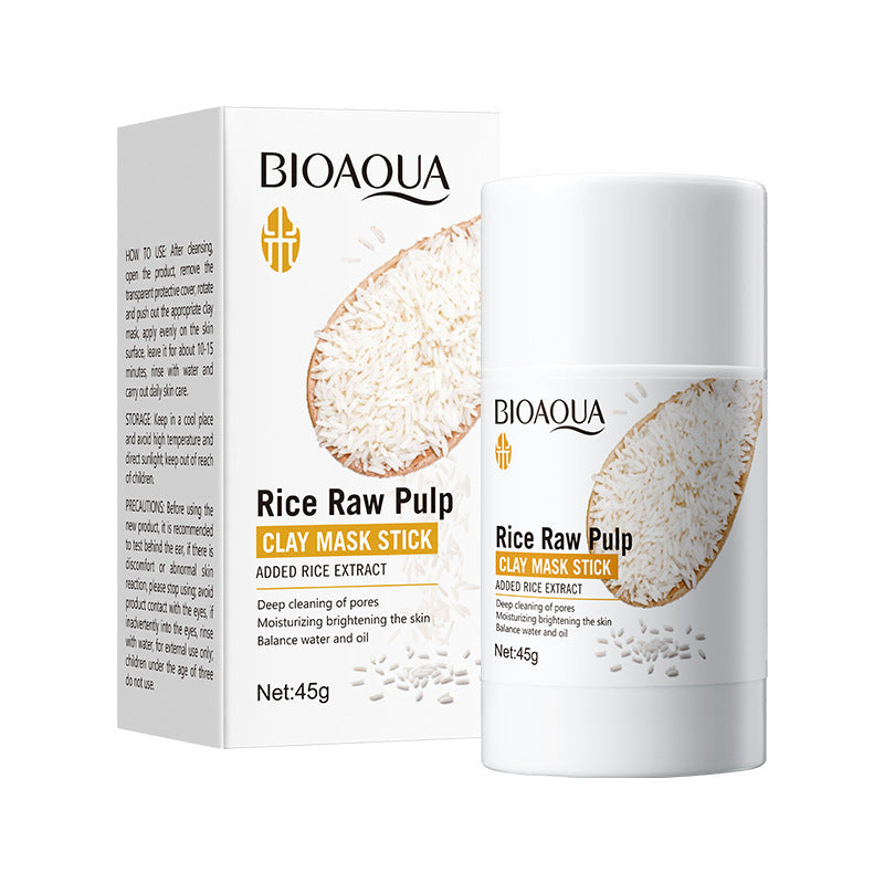 Deep Cleaning Acne Removing Rice Puree Clay Mask Stick