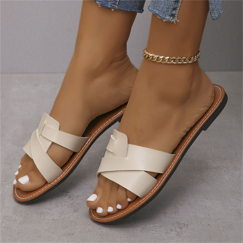 new casual shoes plus size 35-43 sandalias babouche femme beach women's sandals flat slippers women