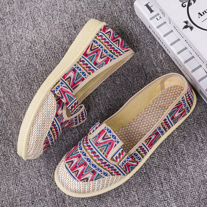 Summer Comfortable Round Toe Flats cheap Women's Casual Shoes