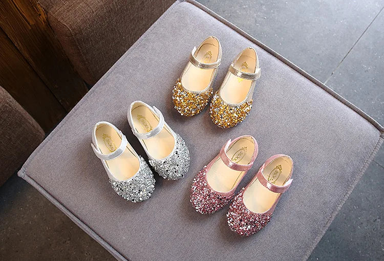 Princess Shoes Glitter Children Baby Dance Shoes Casual Toddler Girl Sandals
