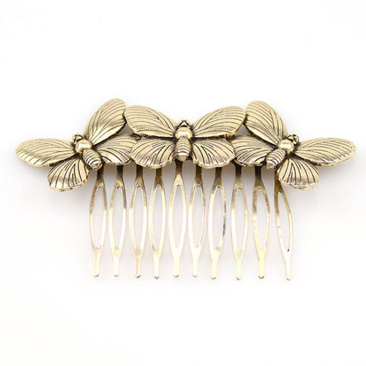 Women's Hair accessories Three Butterflies Hairpins