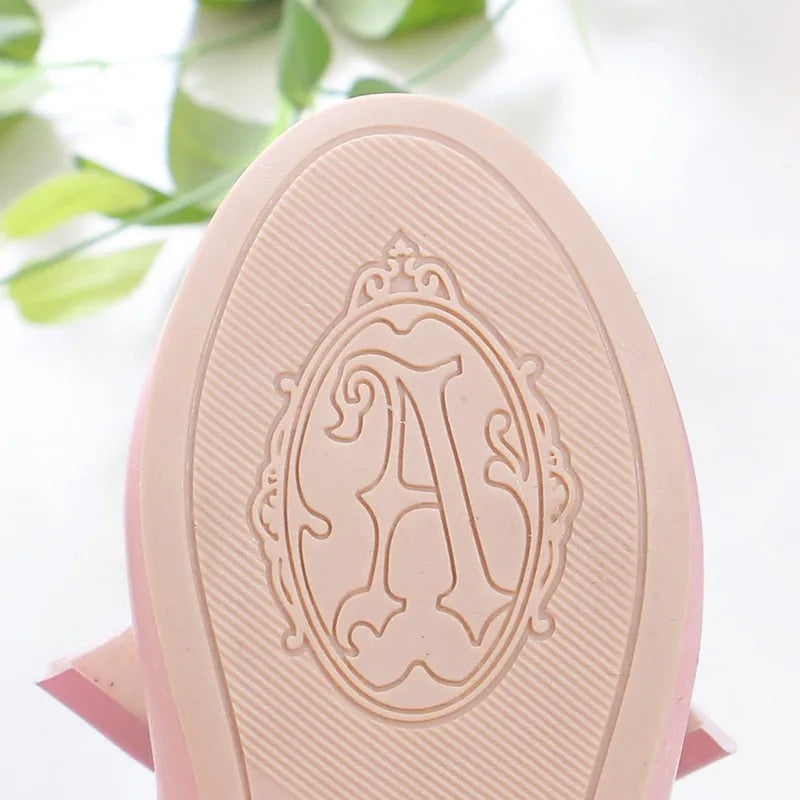 Girls Princess Shoes Shallow Bowknot Metallic Color Fashion Sweet Girl's Mary Janes Shoes Light Non-slip 26-36 Kids Ballet Flats