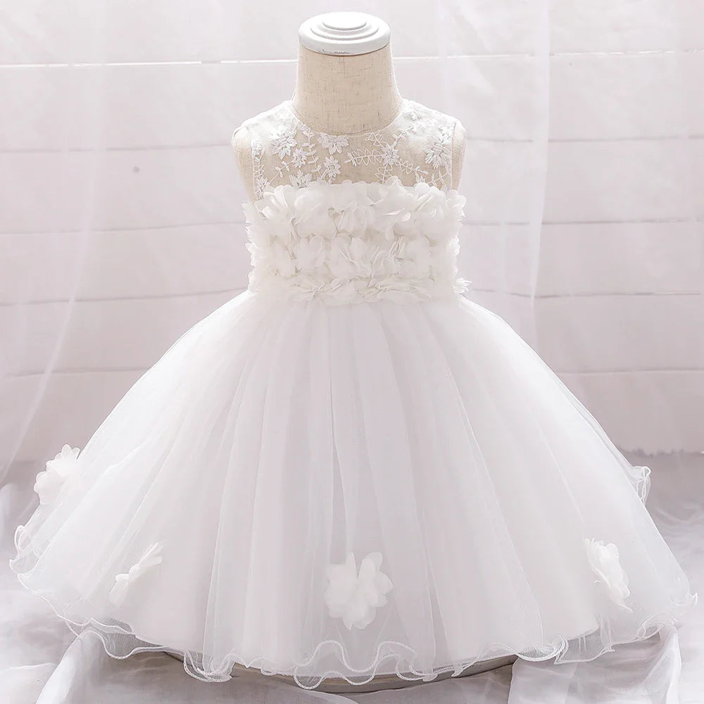 Toddler Girl Party Dresses Baby Dress For Girls  Birthday Princess Dress Christening Gown Infant Baptism Vestidos Clothes