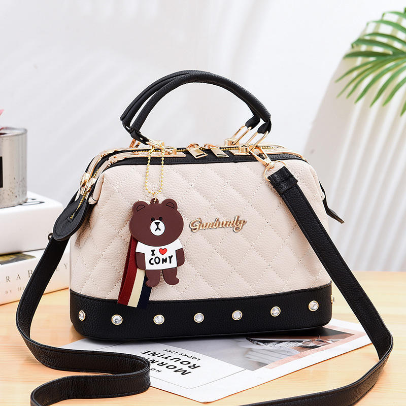 Luxury Famous Pu Leather Purses Shoulder Handbags For Women