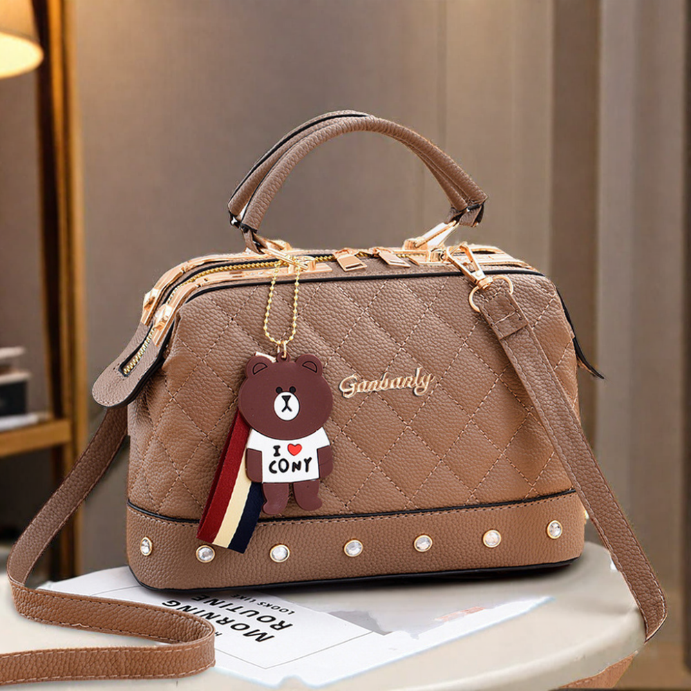 Luxury Famous Pu Leather Purses Shoulder Handbags For Women