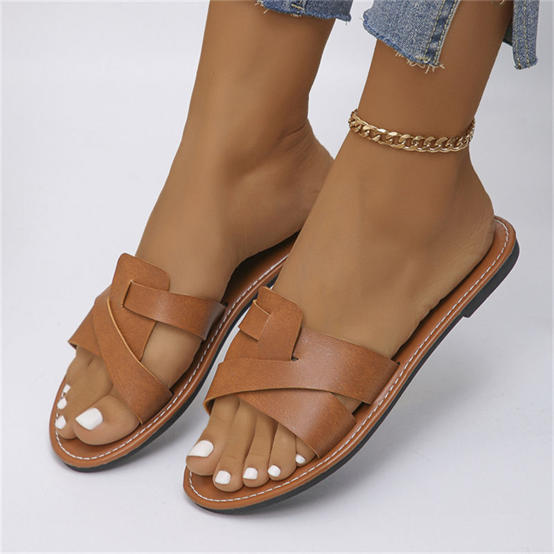 new casual shoes plus size 35-43 sandalias babouche femme beach women's sandals flat slippers women