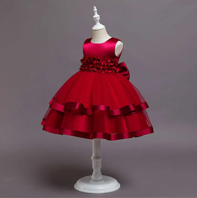 girls Clothing teenagers Wedding Party Princess Christmas Dresse for girl Party Costume Kids Cotton Party 2-10 yrs Girls Dress